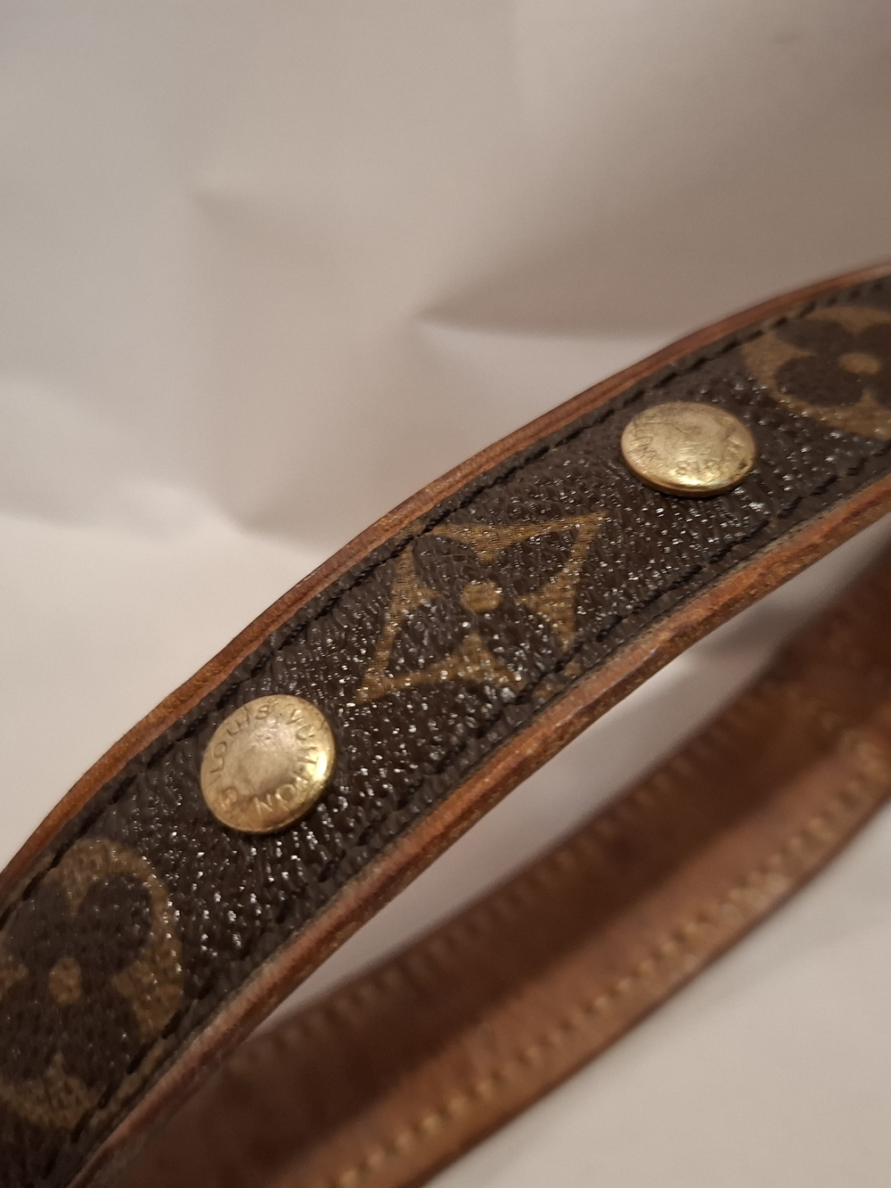 Louis Vuitton Brown Monogram DOG LUXURY COLLOR